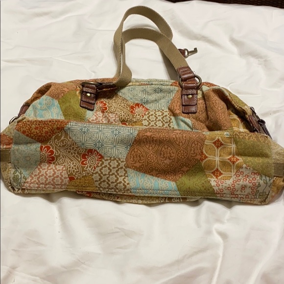 Fossil patchwork purse - Picture 3 of 4